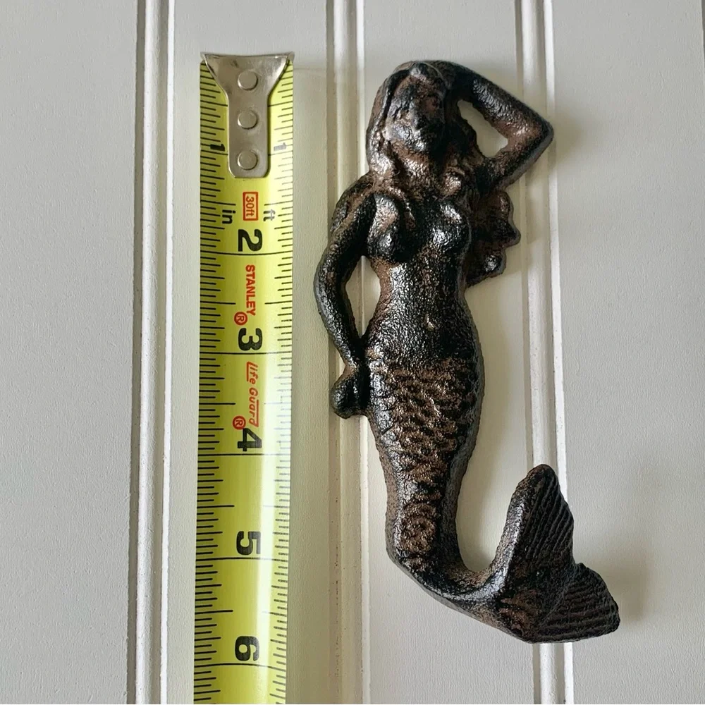 Coastal Cast Iron Wall Hooks Set
